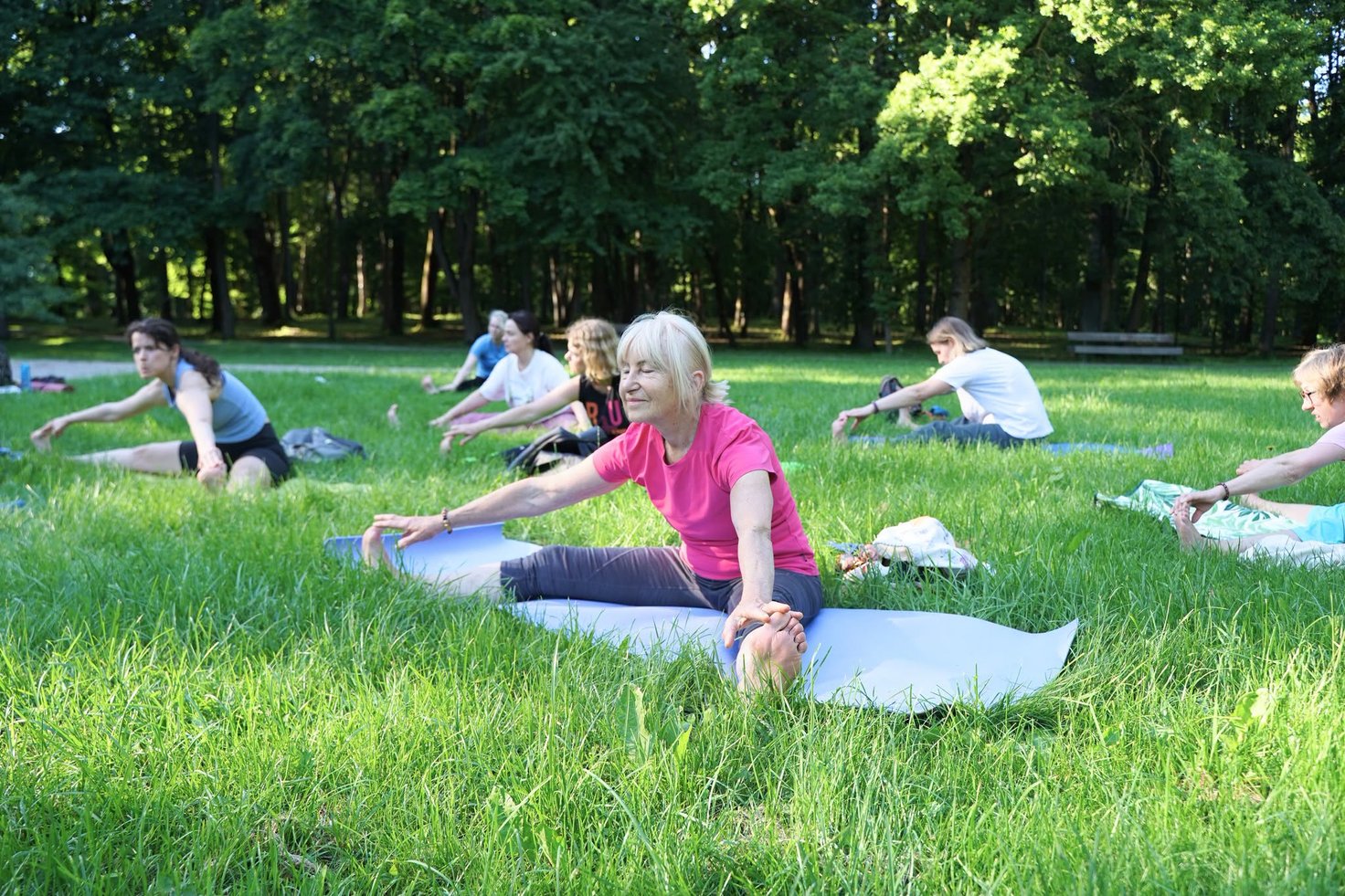 Nemokama joga – Ąžuolyno parkas