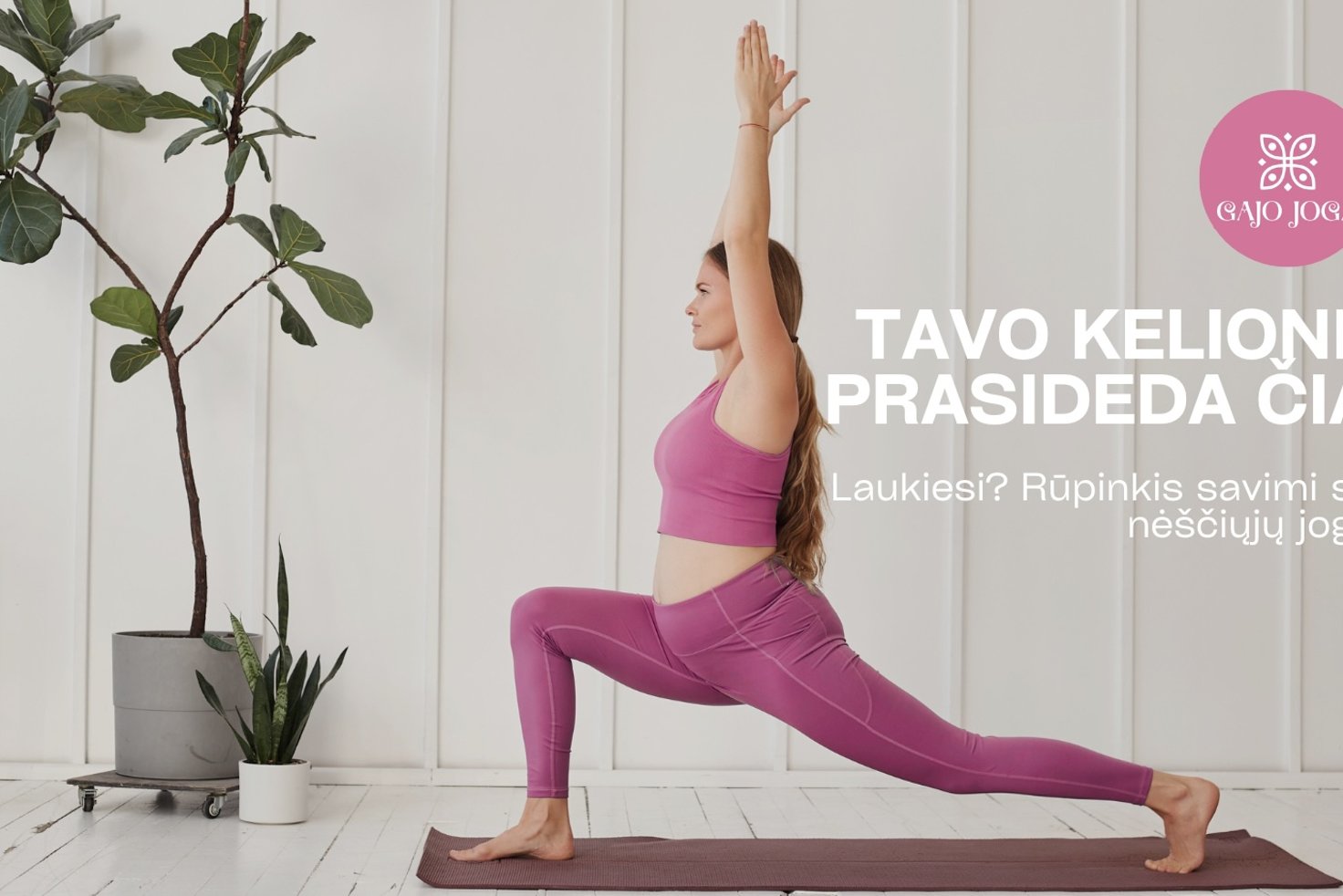Gabija Ugnė Jonaitė – nėščiųjų joga