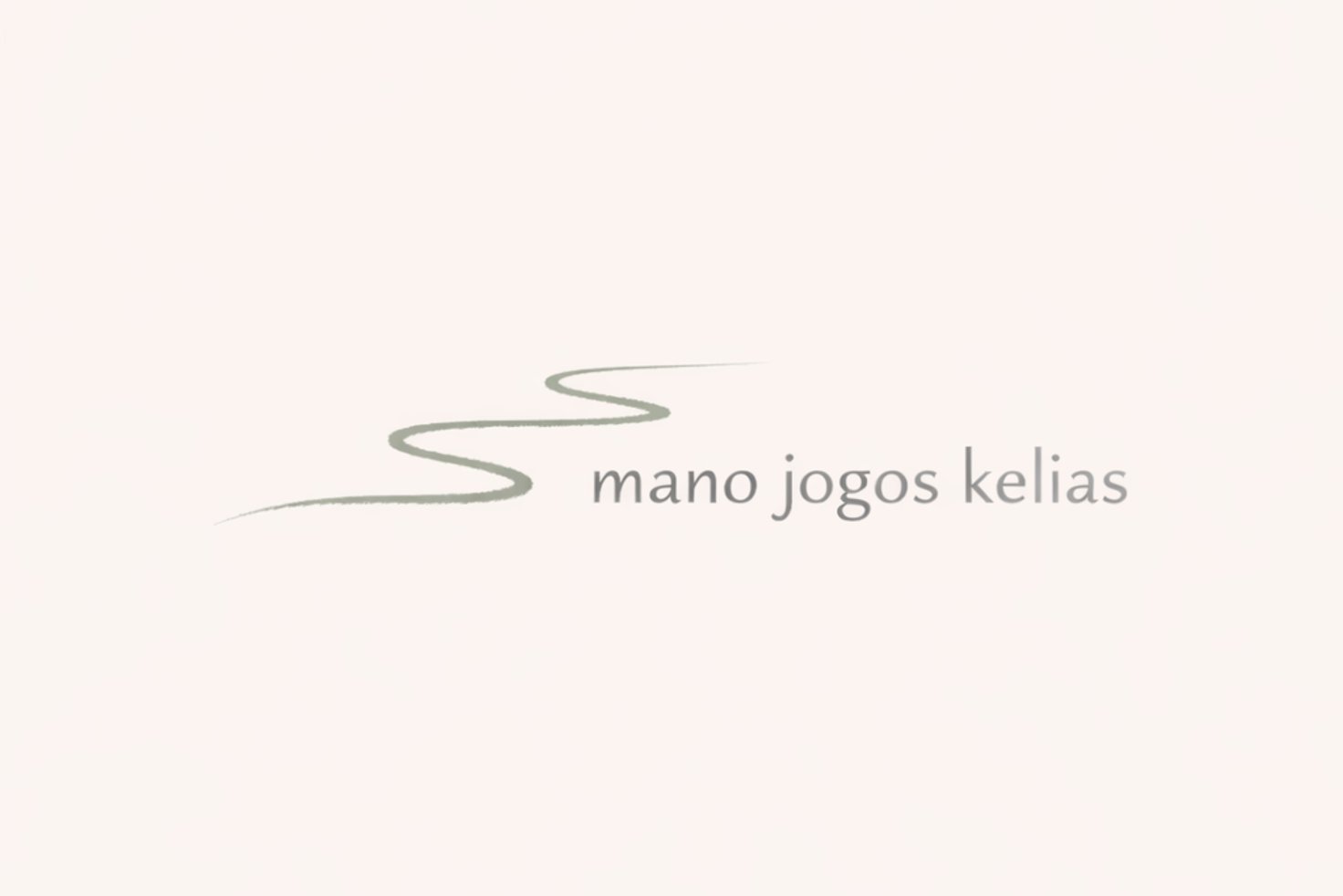 Mano jogos kelias