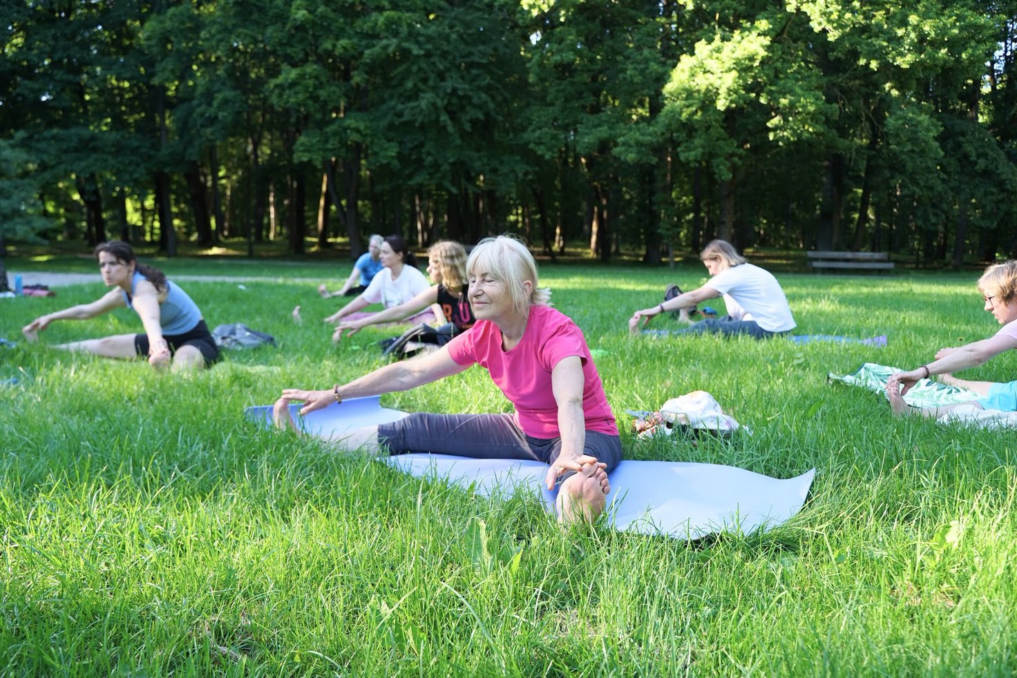 Nemokama joga – Ąžuolyno parkas