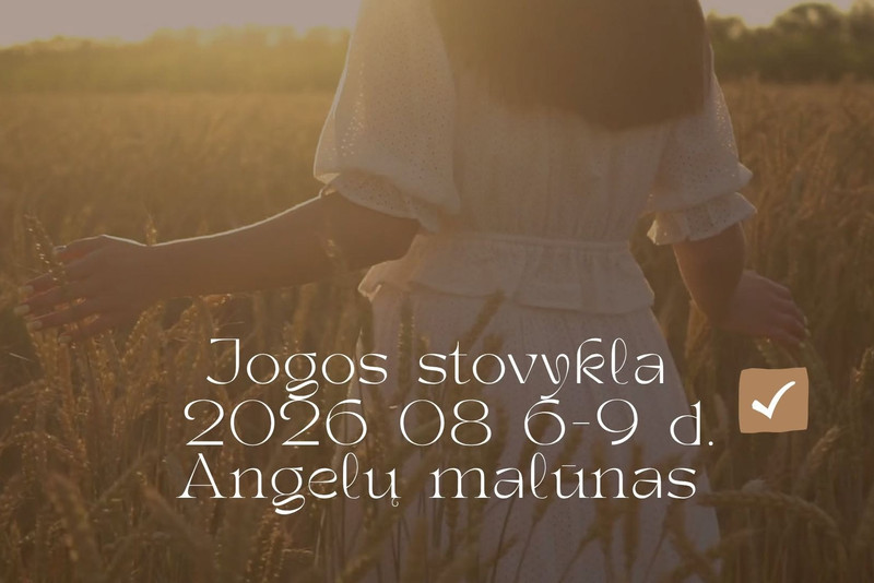 Jogos stovyka Angelų malūne